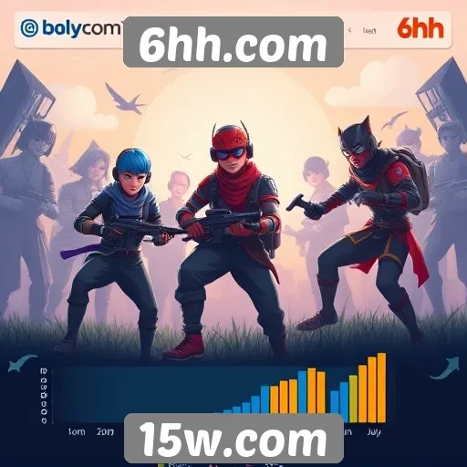 Estatísticas de usuários do 6hh.com em crescimento